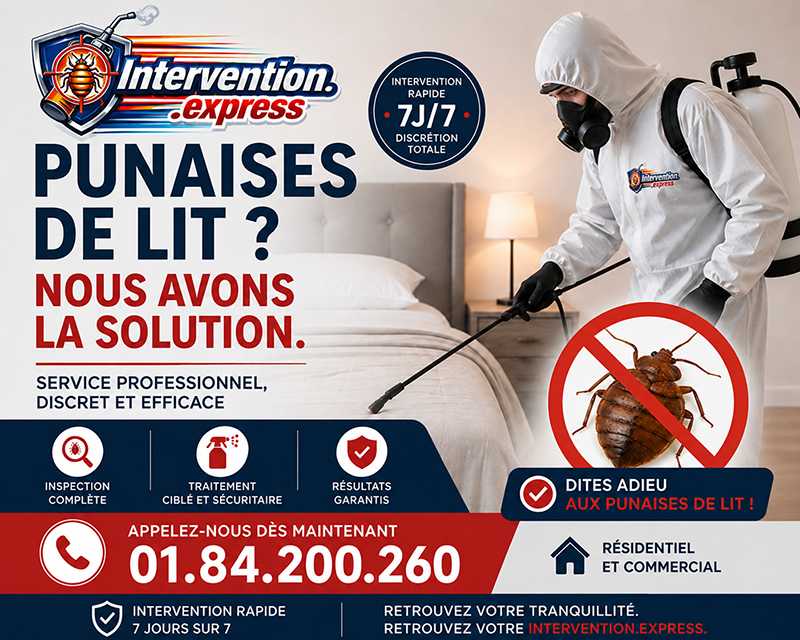 Punaises de Lit Maisons Laffitte